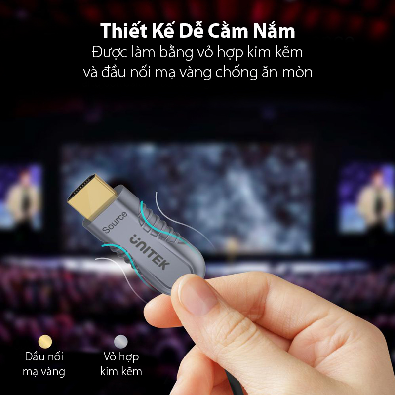 Cáp HDMI sợi quang 8K 10M UNITEK